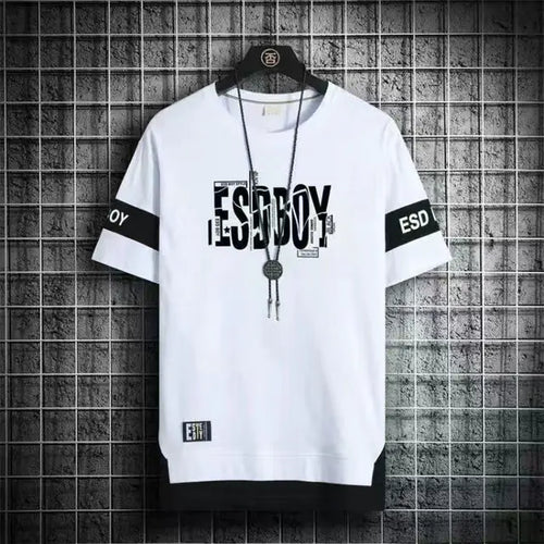 2024 Men's Korean Fashion Summer Short Sleeve T-Shirts