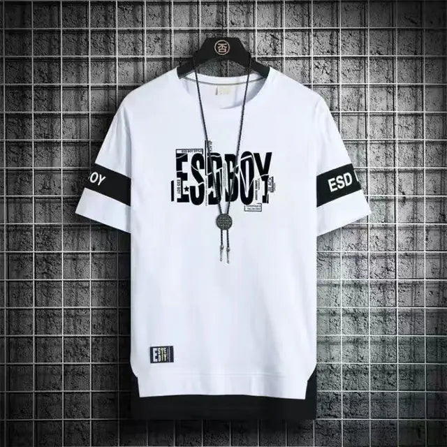 2024 Men's Korean Fashion Summer Short Sleeve T-Shirts