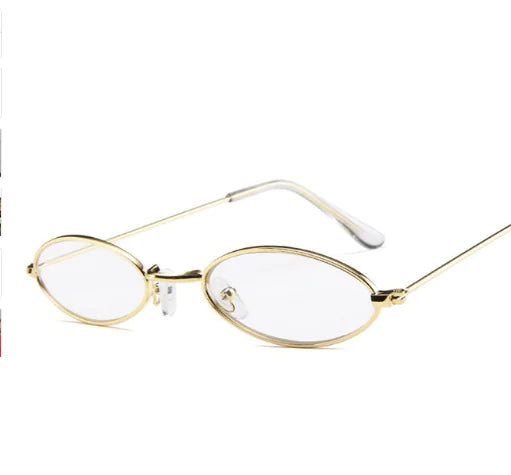 2018 Korean Metal Oval Sunglasses for Men & Women